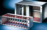 The subracks are integrated in electronic cabinets and in the sub-floor area